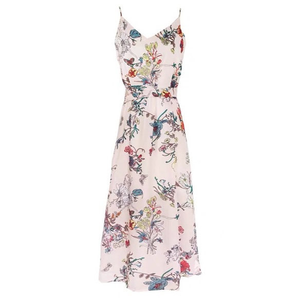 Maxi Floral Slip Dress - Picture 1 of 8